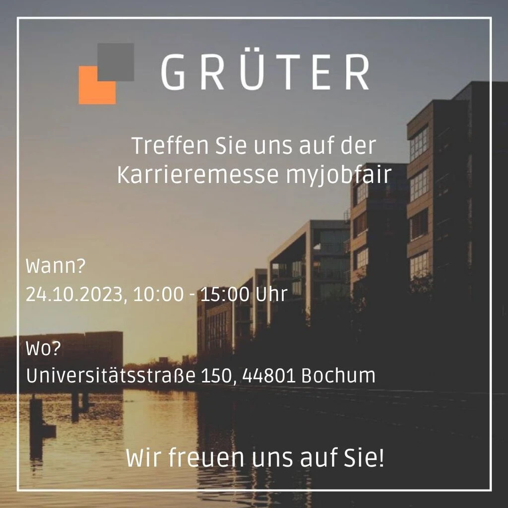 Grüter Rechtsanwälte - Aktuelles - myjobfair Oktober 2023